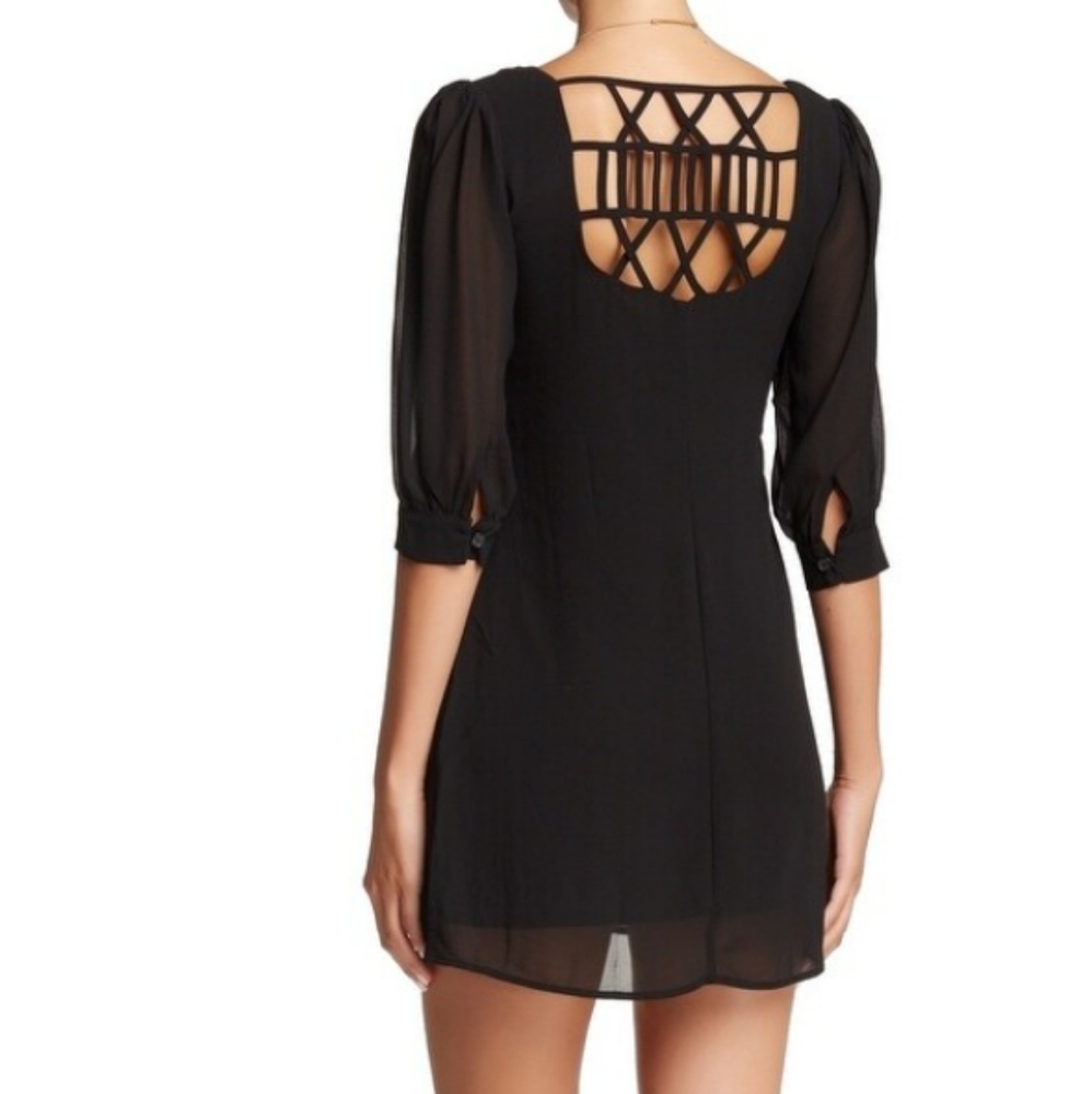 Black shift dress Heart Soul SZ large